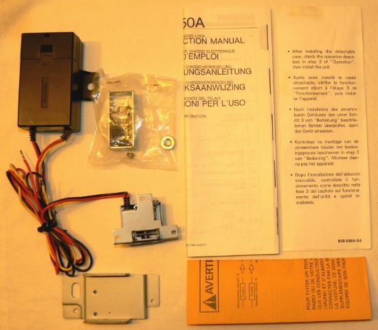 KENWOOD Electronic Chassis Lock - CK-50A